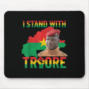 Africa Resistance Thomas Sankara Burkina Faso Ibra Mouse Pad