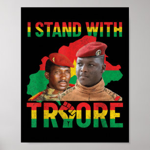 Africa Resistance Thomas Sankara Burkina Faso Ibra Poster