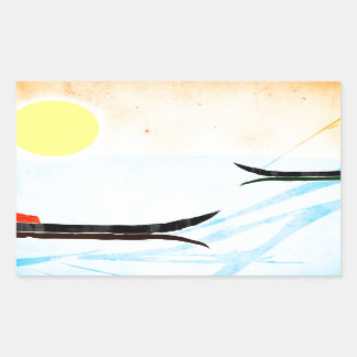 Africa retro vintage style gifts 25 sticker