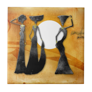 Africa retro vintage style gifts 28 tile