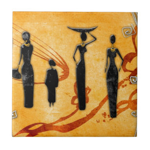 Africa retro vintage style gifts 38 tile