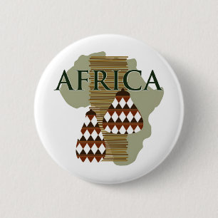 Africa - Rich In History 2 Inch Round Button