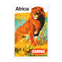 Africa ~ Sabena Stretched Canvas Print