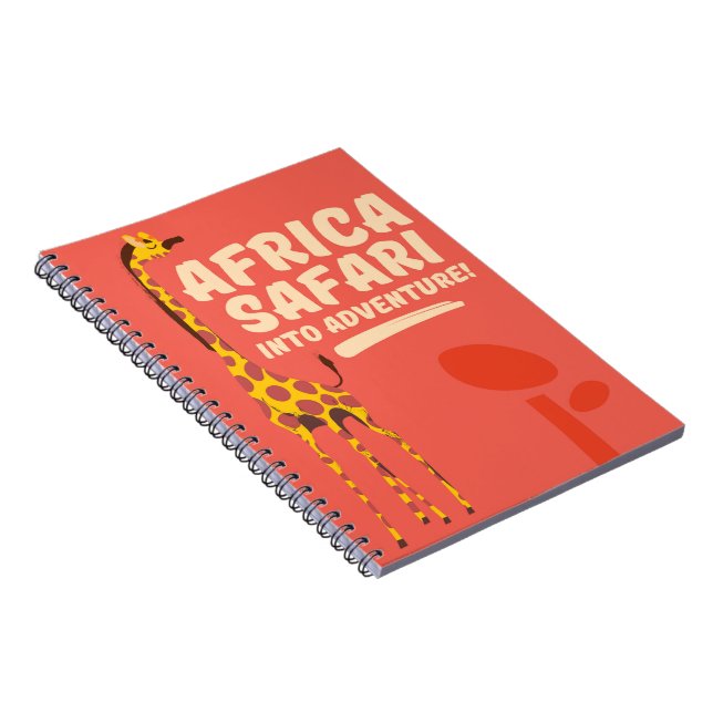 Africa Safari Into Adventure! Notebook (Right Side)
