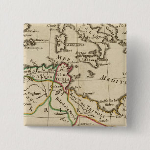 Africa School 2 Inch Square Button