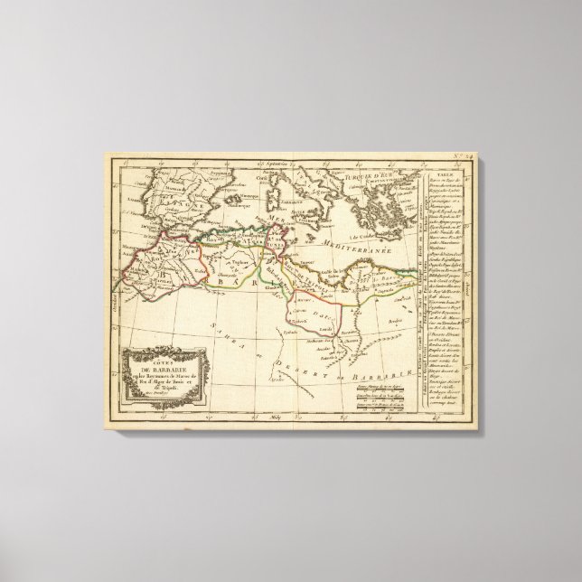 Africa School Canvas Print (Front)