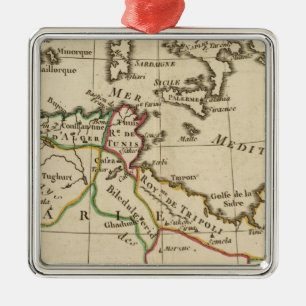 Africa School Metal Ornament