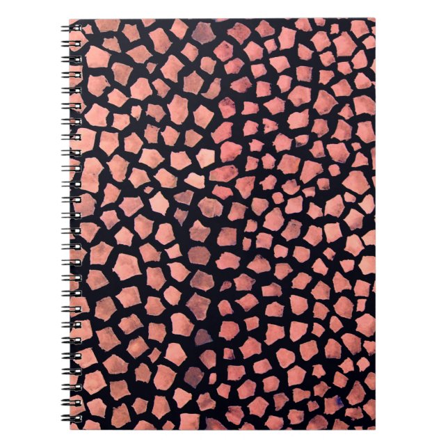 Africa skin seamless pattern notebook (Front)