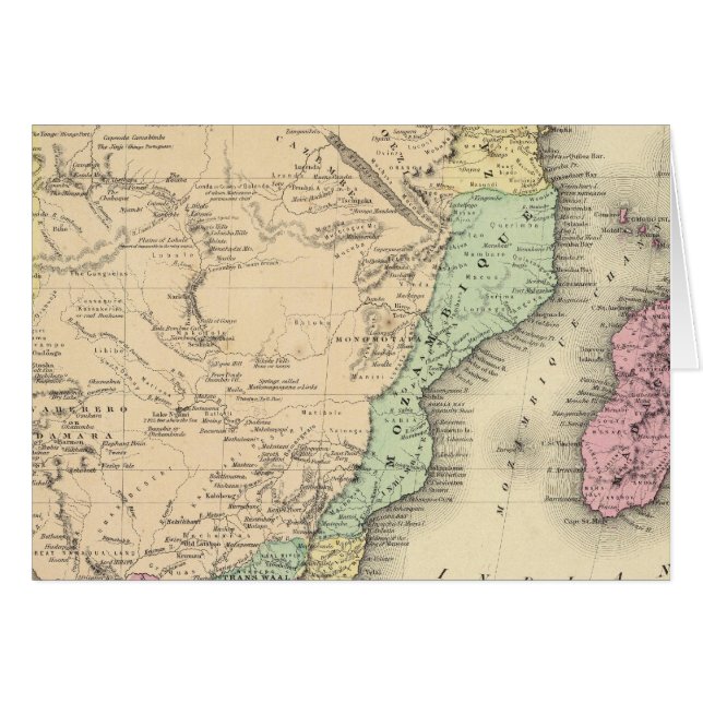 Africa Southern Sheet (Front Horizontal)