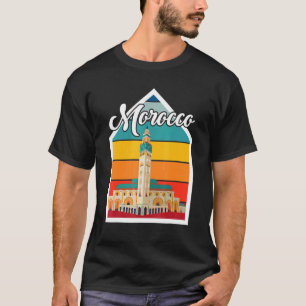 Africa Souvenir Morocco Skyline African Moroccans  T-Shirt