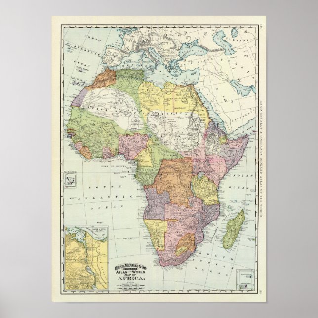 Africa, Suez Canal Poster (Front)