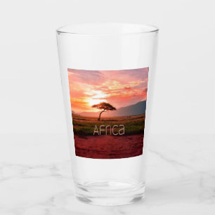 Africa Sunset African Glass