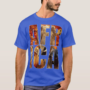Africa T Shirt Africa Big 5 Tee South African Safa