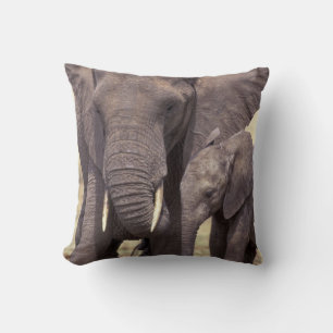 Africa, Tanzania, Tarangire National Park Throw Pillow
