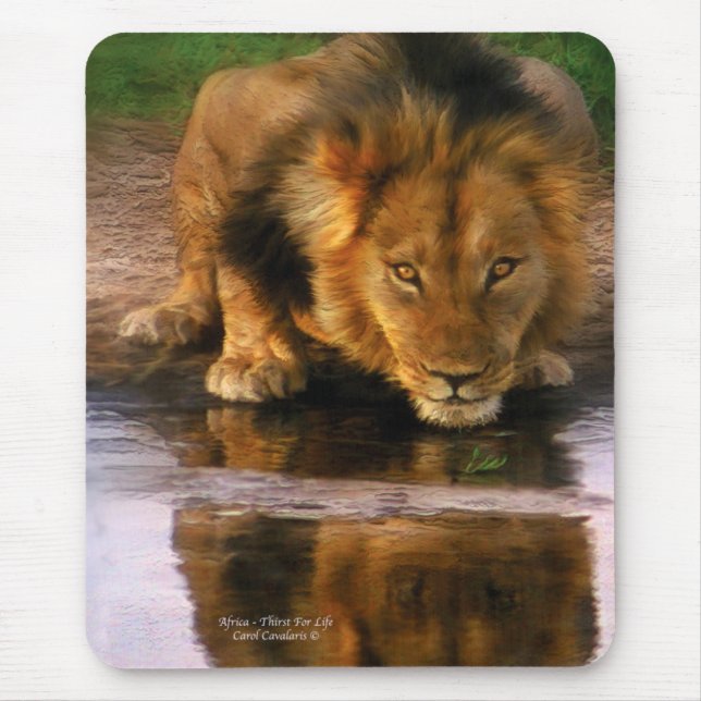 Africa - Thirst For Life Mousepad (Front)