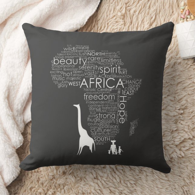 AFRICA THROW PILLOW (Blanket)