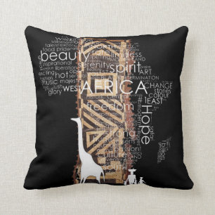 AFRICA THROW PILLOW