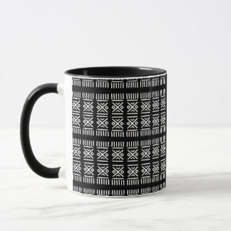Africa_TicTacToe_Black_Coffee Mug