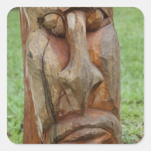 Africa, Togo, Kpalime. Artisan handicraft centre 2 Square Sticker