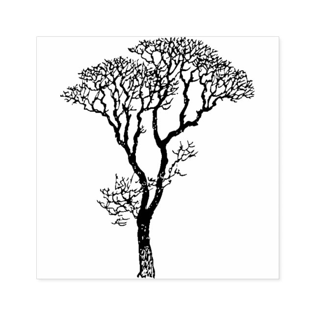 Africa Tree Stamp 4 Safari Passport Boarding Pass (Imprint)