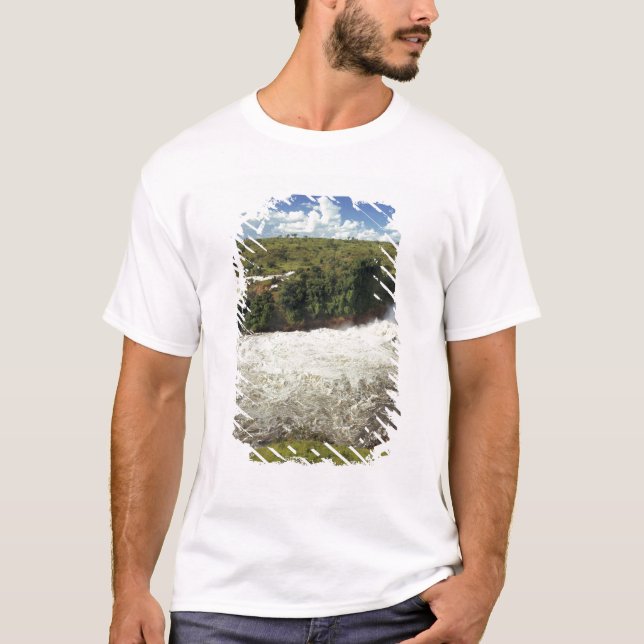 Africa, Uganda, Murchison Falls NP. The frothy T-Shirt (Front)