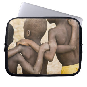 Africa, West Africa, Ghana, Yendi. Close-up shot Laptop Sleeve
