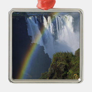 Africa, Zimbabwe, Victoria Falls Metal Ornament