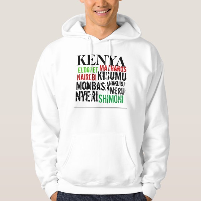 Africakoko Custom 'kenya' Hoodie (Front)