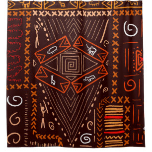 African Aboriginal Art Seamless Pattern