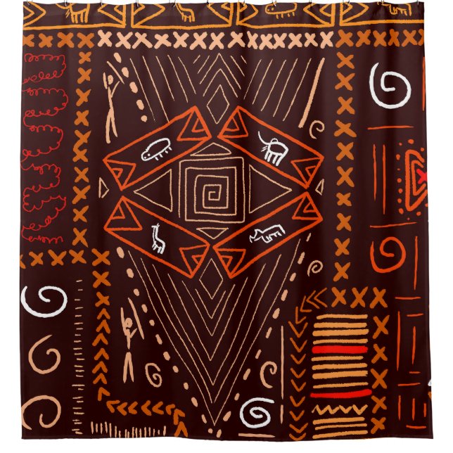 African Aboriginal Art Seamless Pattern (Front)