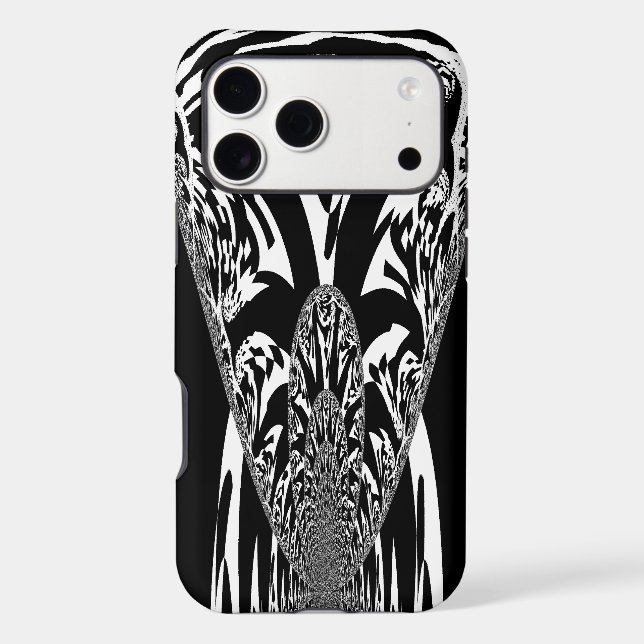 African Abstract Art Print (Back)