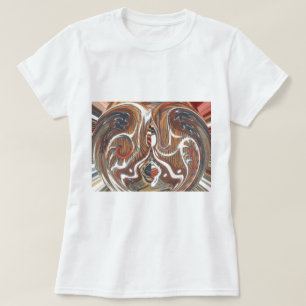 African Abstract Art Print T-Shirt