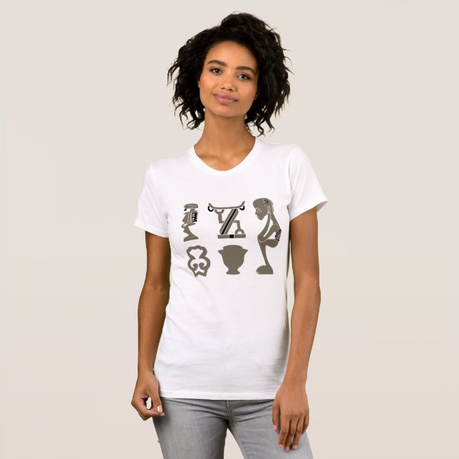 African abstract tribal art T-Shirt (Front Full)