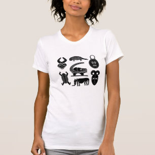 African abstract tribal art T-Shirt