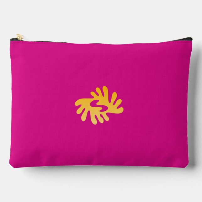 African Adinkra Accessory Pouch (Front)