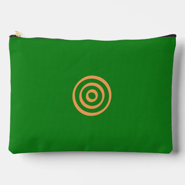 African Adinkra Accessory Pouch (Front)