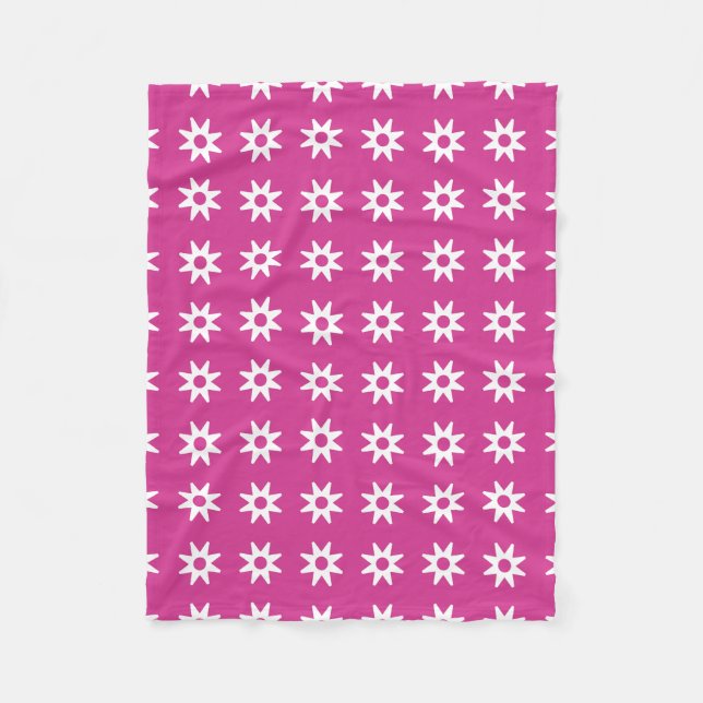 African Adinkra (Guardianship) Fleece Blanket (Front)