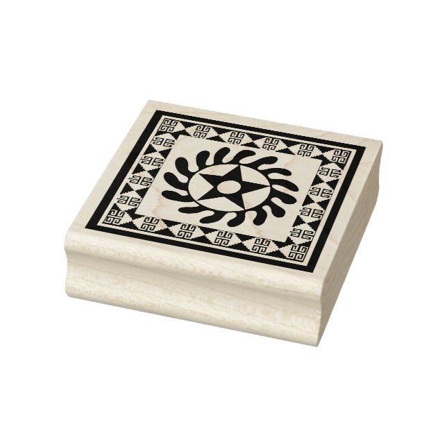African Adinkra New Beginnings Design Stamp (Stamp)