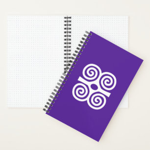 African Adinkra Notebook