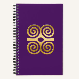 African Adinkra Notebook