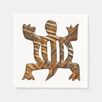 African Adinkra symbol of adaptability.