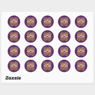 African Adinkra Symbol (Strength) Sticker