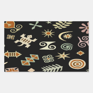 African Adinkra Symbols Sticker