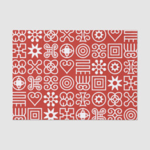 African Adinkra  Tissue Paper