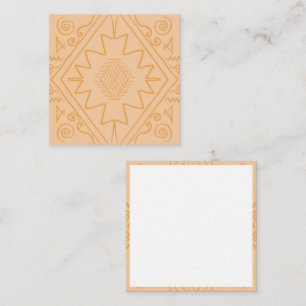 african , afracan pattern ,brown ,elegant ,nature card