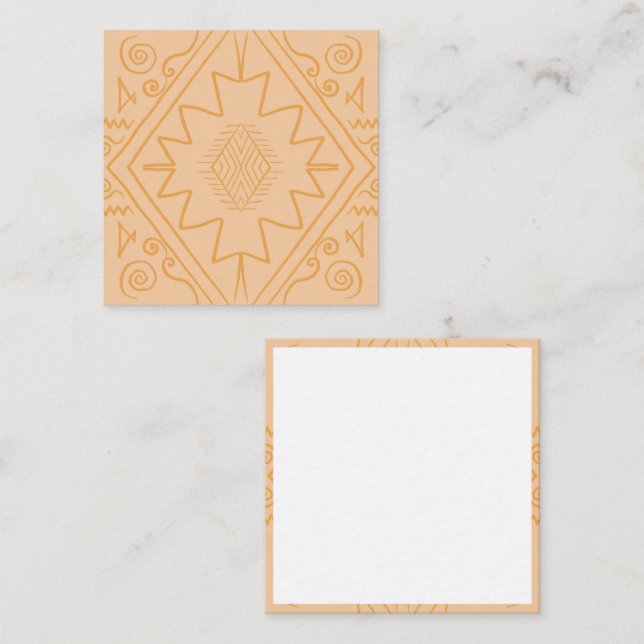 african , afracan pattern ,brown ,elegant ,nature  card (Front/Back)