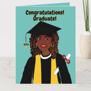 African American 2026 Graduation Card