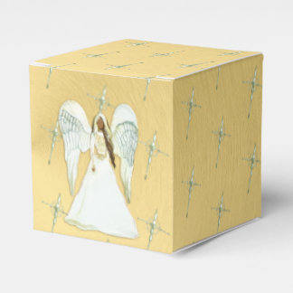 African American Angel Favour Box