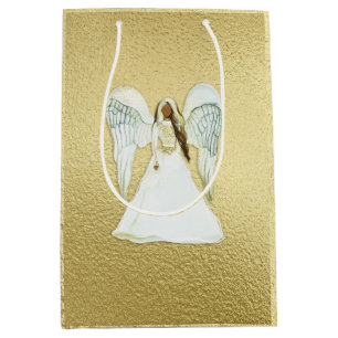 African American Angel Gift Bag