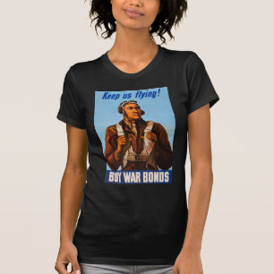 African American Aviators Fighter Pilots of WW2  T-Shirt